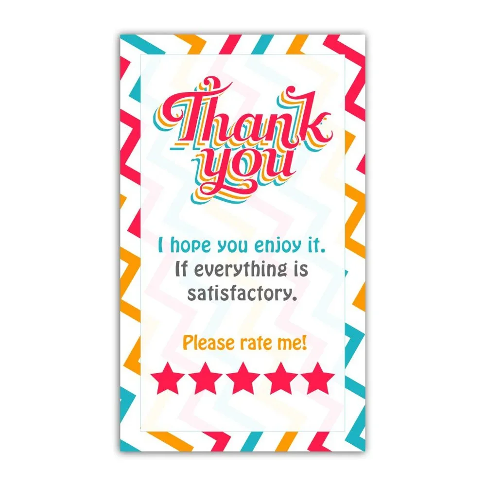 100 Thank You Cards